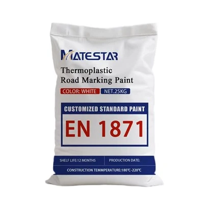 Peinture thermoplastique de marquage routier EN 1871