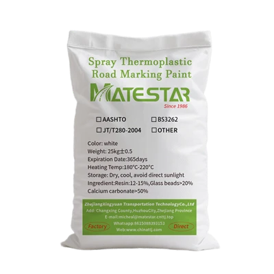 Peinture thermoplastique de marquage routier en spray